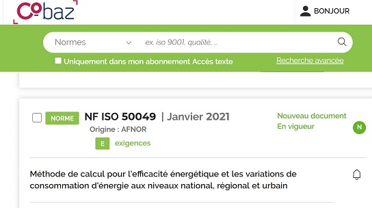 Cobaz, la nouvelle plateforme de l'Afnor